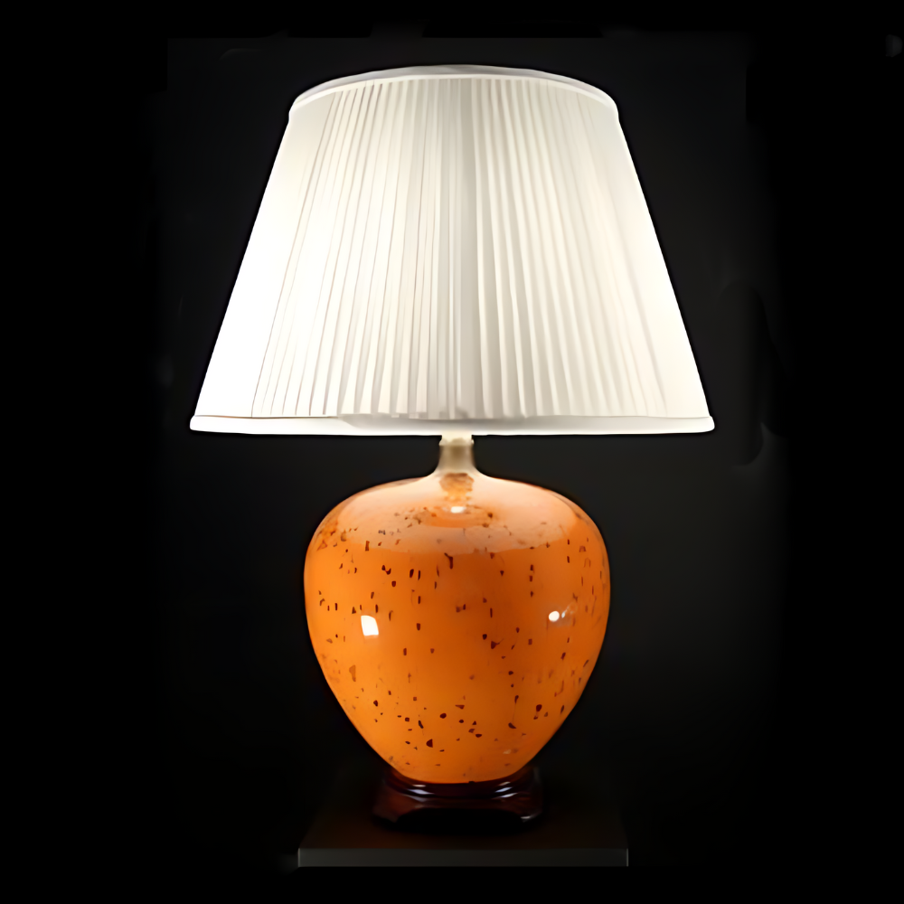 TL7006 - Orange With Dots Table Lamp