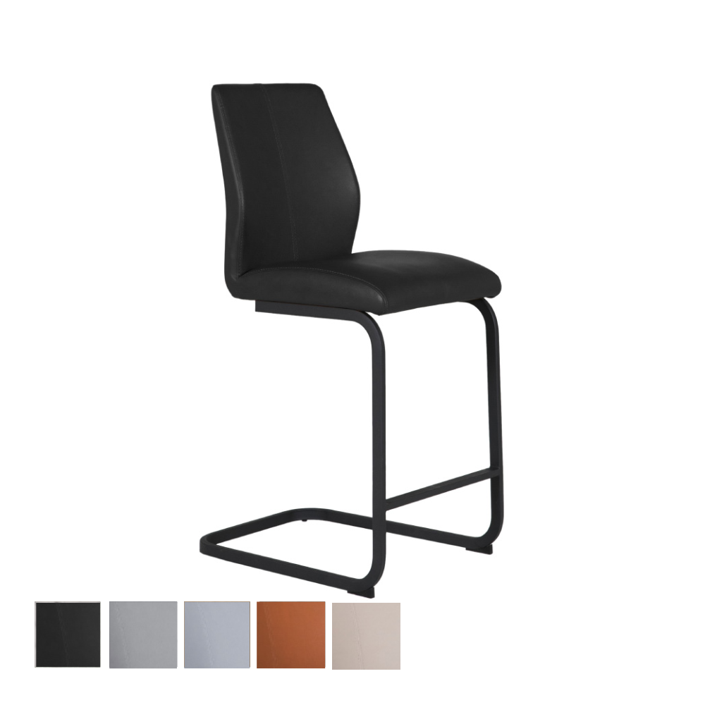 Amenity Counter Chair (Black Leg)