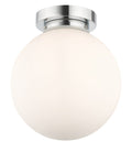 Vanity 1 Light Flush Polished Chrome