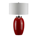 Victor Large Red Table Lamp