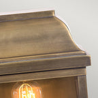 Victoria Wall Lantern (Brass)