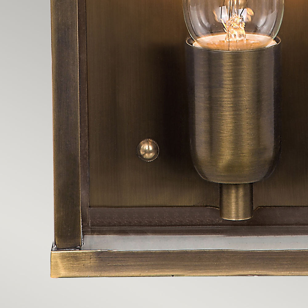 Victoria Wall Lantern (Brass)