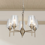 Vino 5 Light Antique Brass Ceiling Light