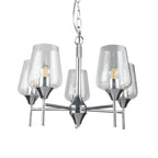 Vino 5 Light Polished Chrome Ceiling Light