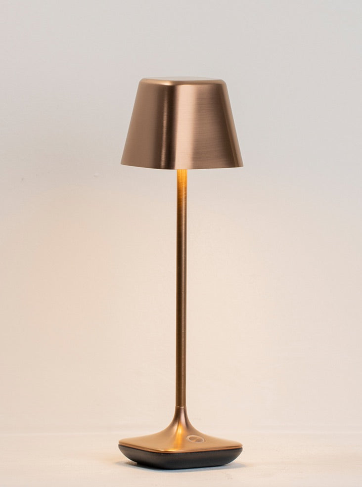 Wanderer Portable Table Lamp in Brushed Bronze