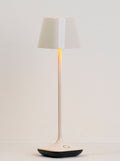 Wanderer Portable Table Lamp in Cream Ceramic