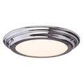 Welland Polished Chrome Flush Mount Light (LED)