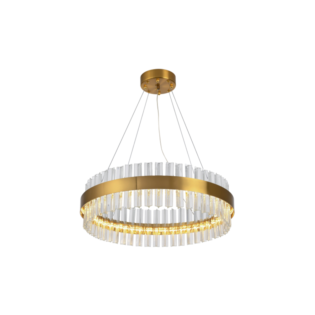 PERSEUS 400 Crystal LED Ring Pendant