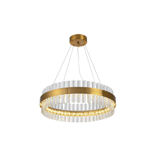 PERSEUS 400 Crystal LED Ring Pendant