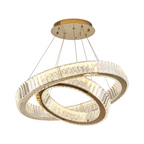AQUARIOUS 800/600 Dual Ring Crystal LED Light