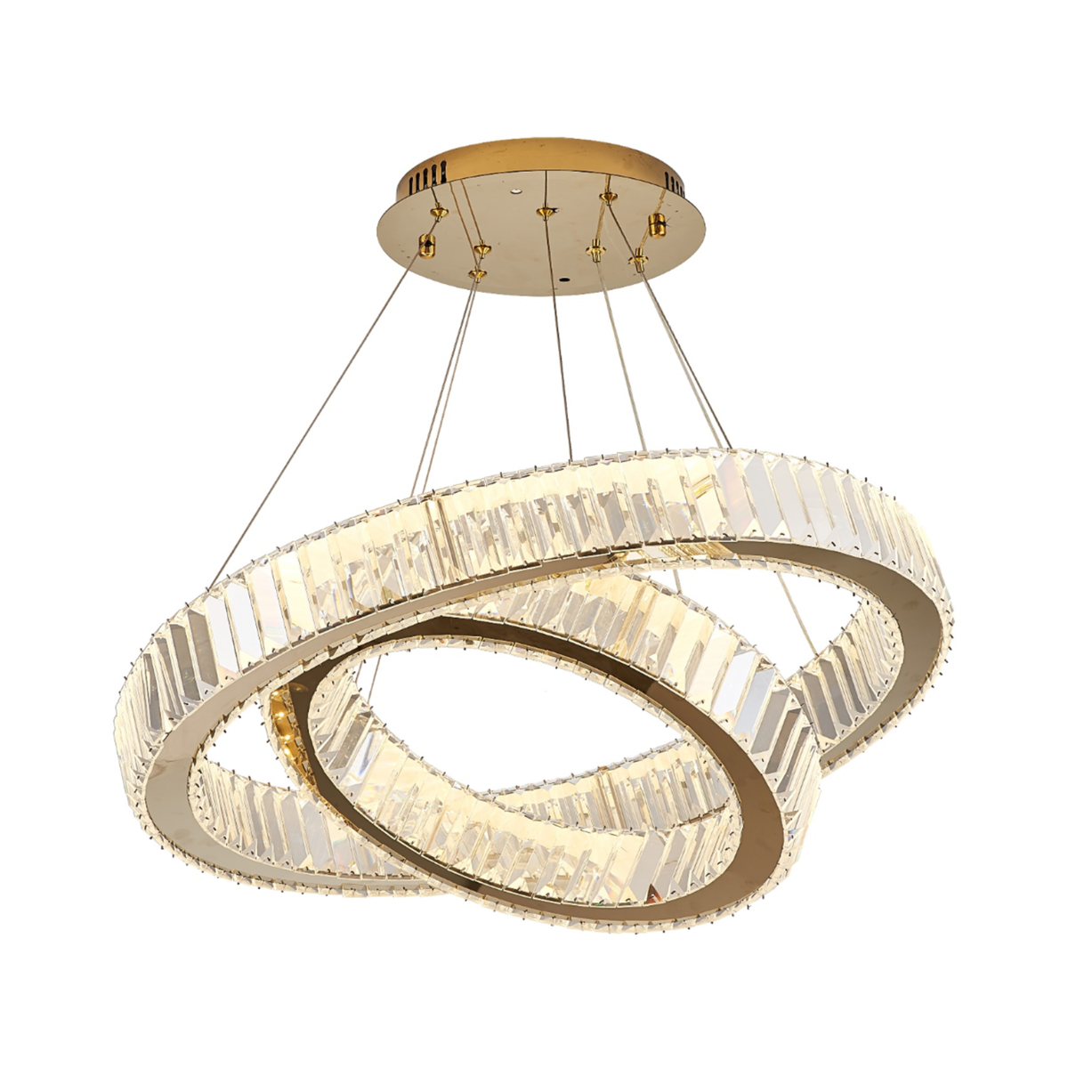 AQUARIUS 800/600 Dual Ring Crystal LED Light