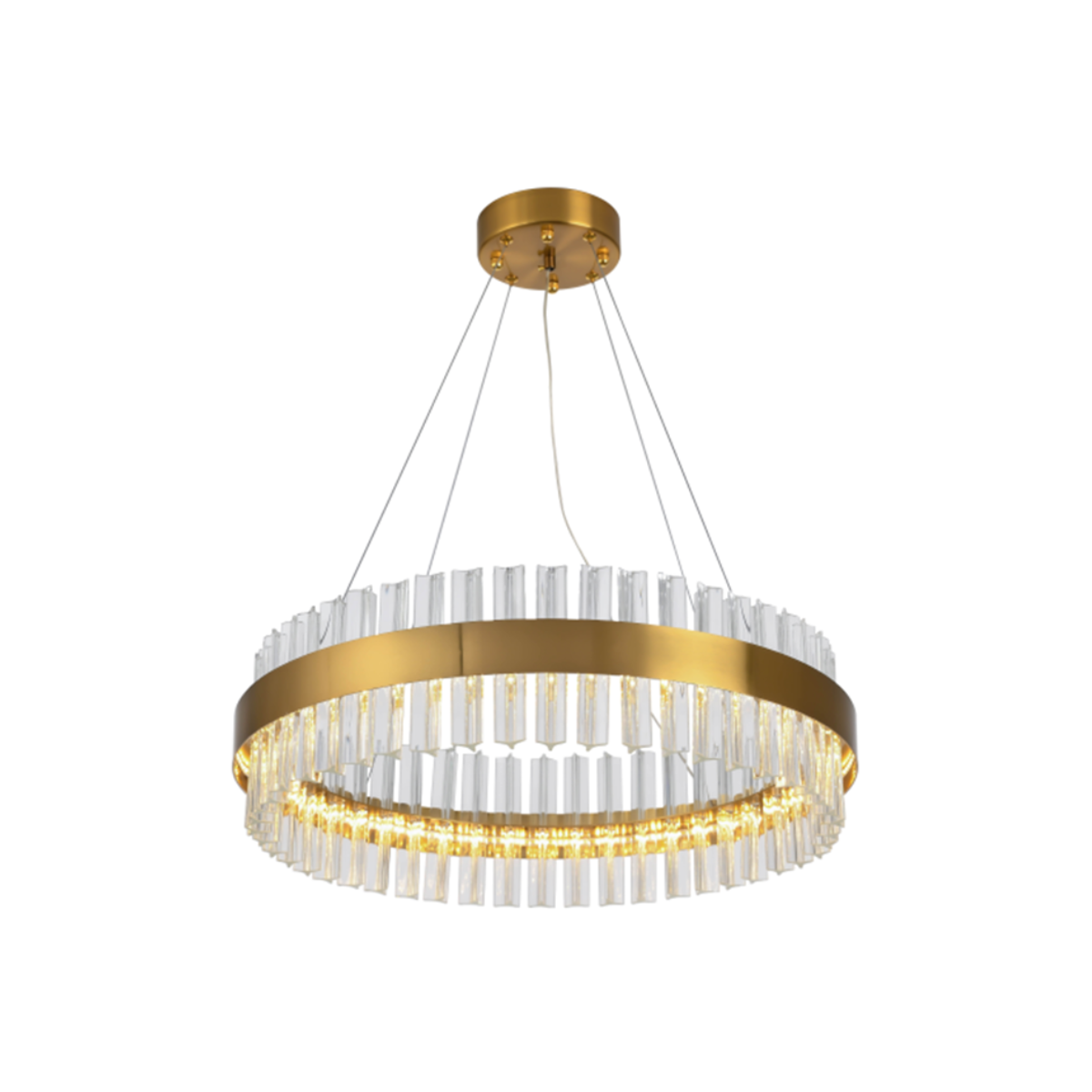 PERSEUS 600 Crystal LED Ring Pendant