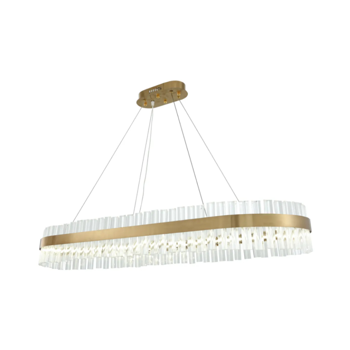 PERSEUS 1000L Crystal LED Bar Pendant