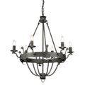 Windsor 6-Light Chandelier (Graphite)