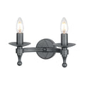 Warwick 2-Light Wall Sconce (Graphite)