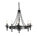 Warwick 5-Light Chandelier (Graphite)