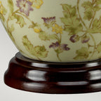 Yellow Flowers 1 Light Table Lamp