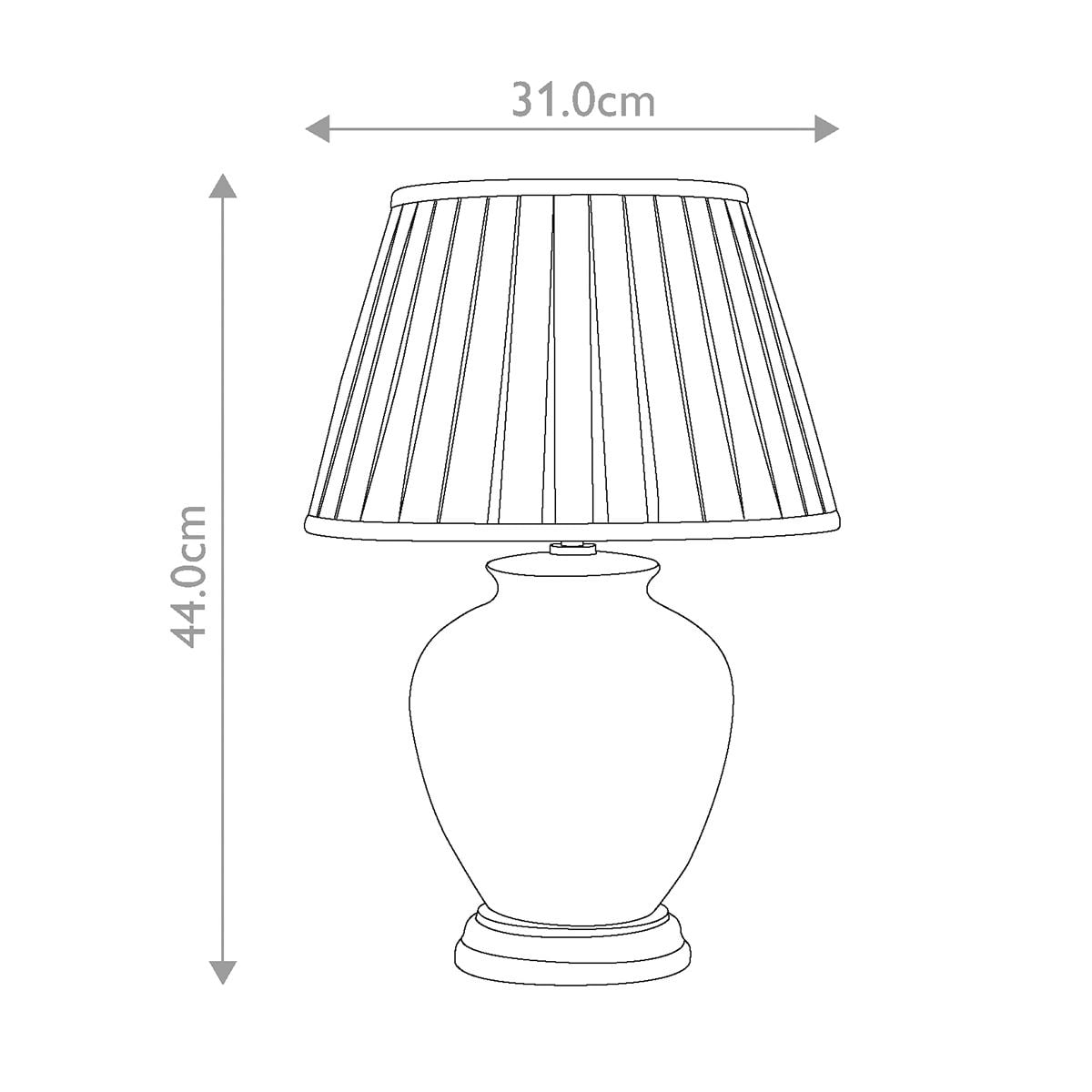 Yellow Flowers 1 Light Table Lamp
