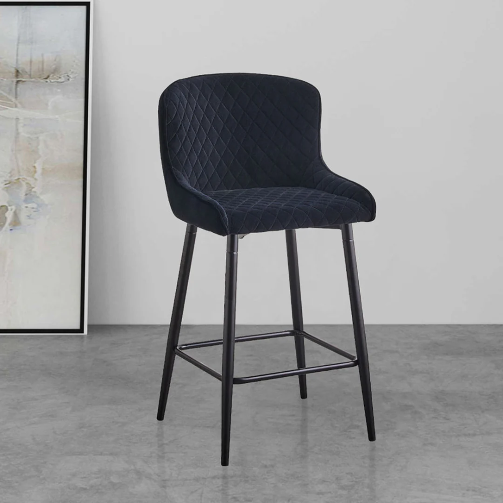 Caleb Counter Stool (Velvet)