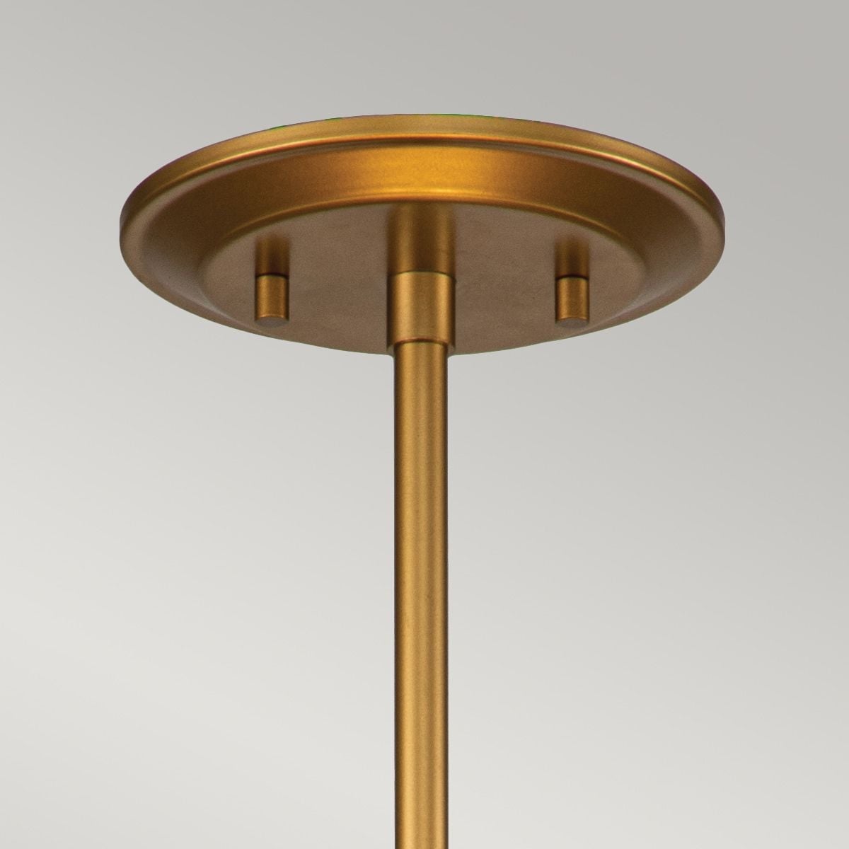 Ziggy 2lt Medium Pendant - Lacquered Gold