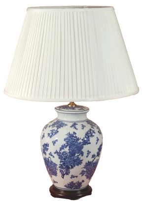 TL3172 - Classic Blue White Table Lamp