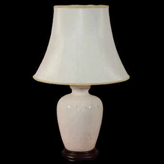 TL365A - Oatmeal Glaze Fleck Table Lamp