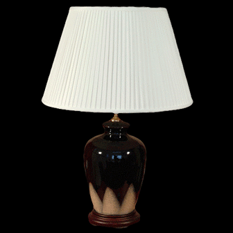 TL365D - Glazed Oatmeal Fleck Table Lamp