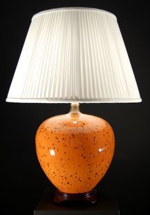 TL7006 - Orange With Dots Table Lamp