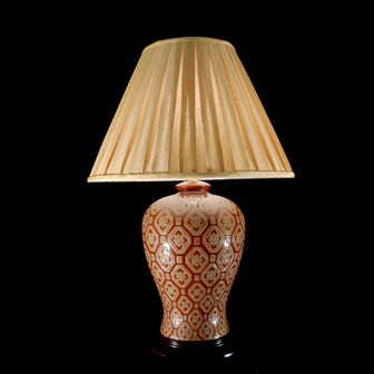 TL7029 - Bronze Colour Glaze Table Lamp