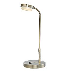 Adonis - LED Table Lamp - Satin Nickel