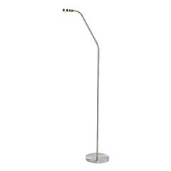 Adonis - LED Floor Stand Lamp - Satin Nickel