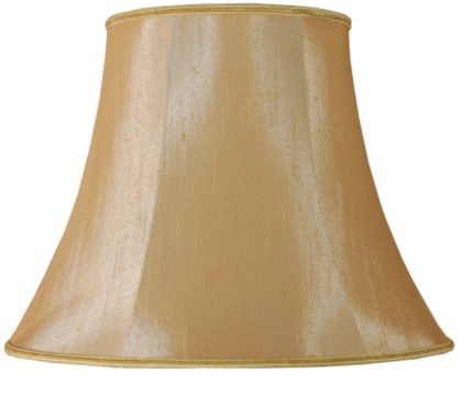 14&quot; Bowed Empire Champagne Lamp Shade