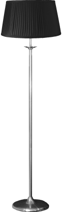 Elegance Floor Stand Lamp Satin Nickel Complete