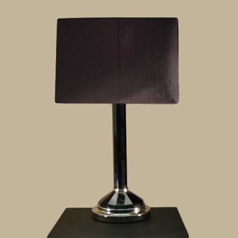 Liberec Crystal Table Lamp - Black