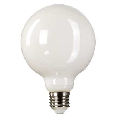 Litec White Globe E27 Lamp