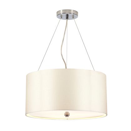 Pearce 18" Pendant with Polished Chrome Ceiling Pan