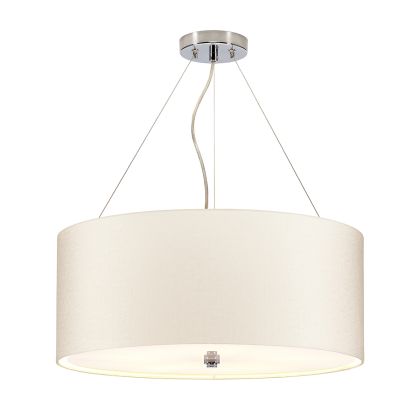 Pearce 22" Pendant with Polished Chrome Ceiling Pan