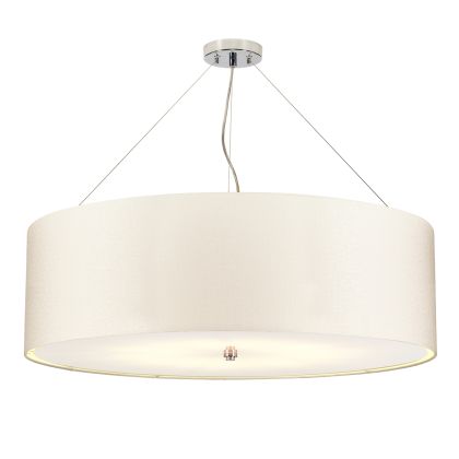 Pearce 34" Pendant with Polished Chrome Ceiling Pan