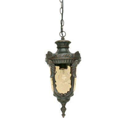 Philadelphia 1 Light Chain Lantern - Old Bronze