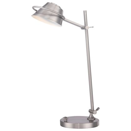 Spencer LED Table Lamp in Brushed Nickel