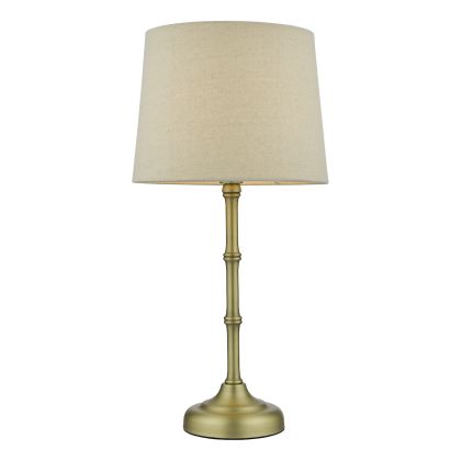 Cane Floor Lamps Antique Brass With Shade