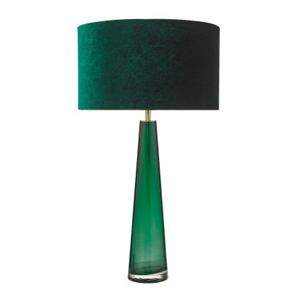 Samara Floor Lamps Green Glass Base Only