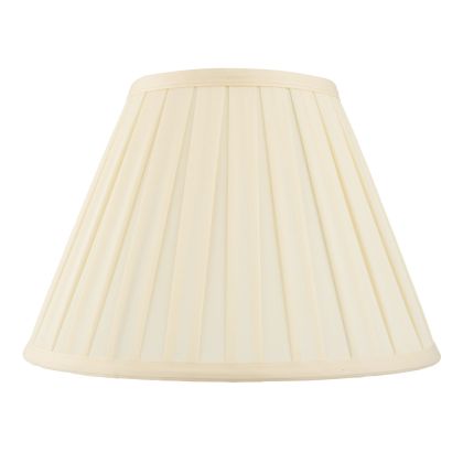 Carla 16-Inch Cream Fabric Drum Lamp Shade (Reducer Ring)