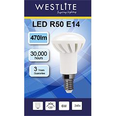 WESTLITE R50 E14 6W LED