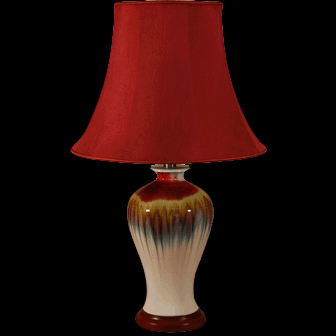 TL0110 - Brown And Cream Table Lamp