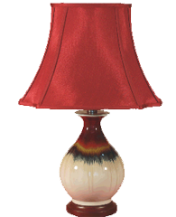 TL0111 - Red To Sandy Table Lamp