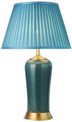 TL1401 - Blue With Gloss Table Lamp